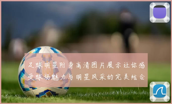 足球明星附身高清图片展示让你感受球场魅力与明星风采的完美结合